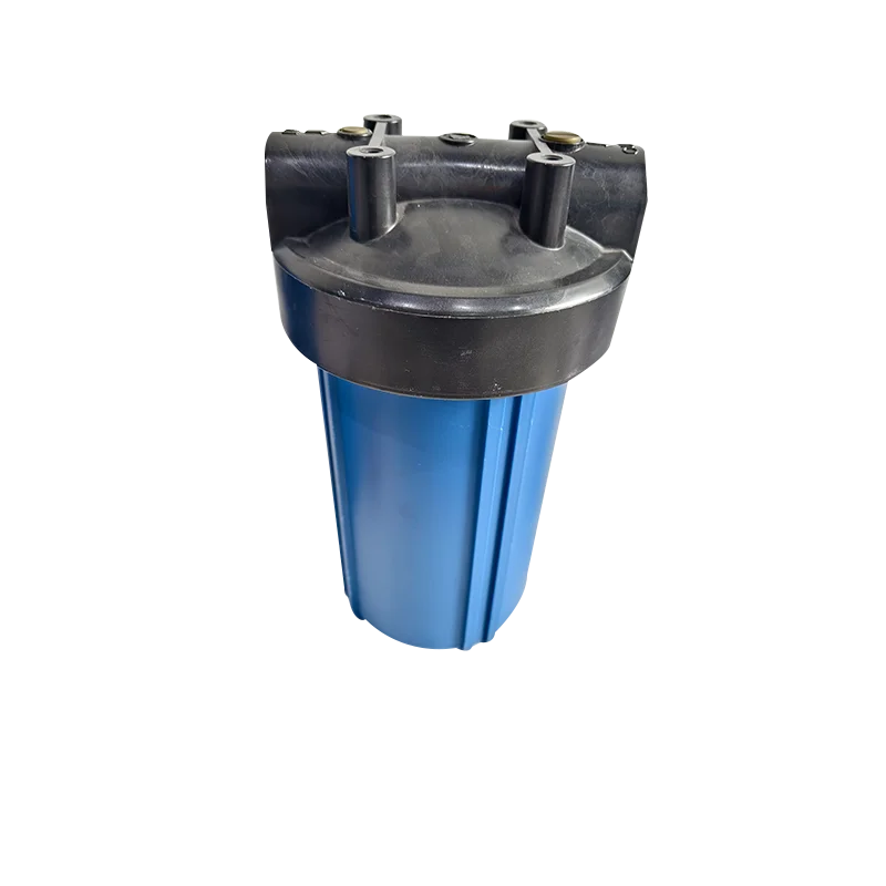 Fat 10 Inch Large Capacity Blue Filter Bottle Plastic Interface 3/4' Thread 25MM Chubby 10' Filtration Commercial Cartridge