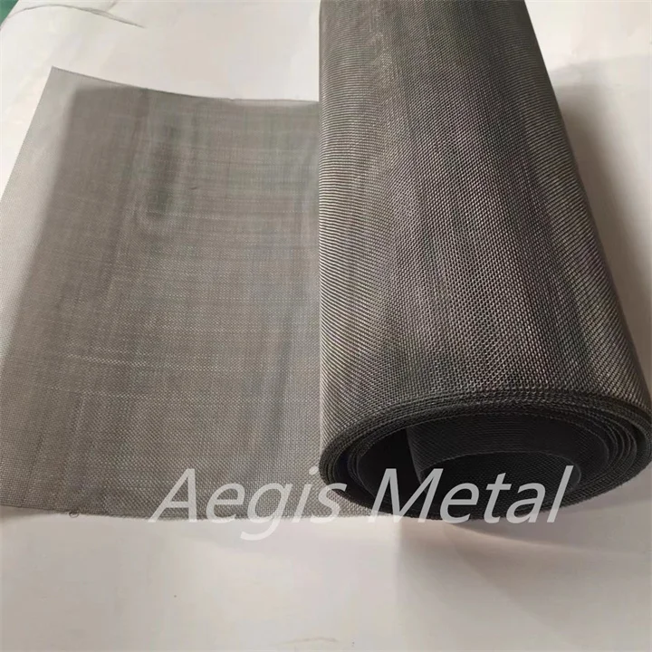 Pure 99% W Wire 80 100 150 180 200 Mesh Tungsten Mesh Heating element W Wire Cloth