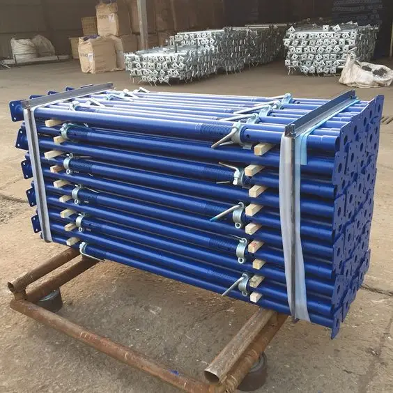 Q235 Painted Galvanized 2022 New Type shoring scaffolding systems Puntales Metalicos for construction