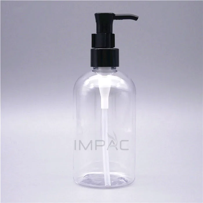 PCR cosmetic 8 ounce squat bottle container for skin care packaging