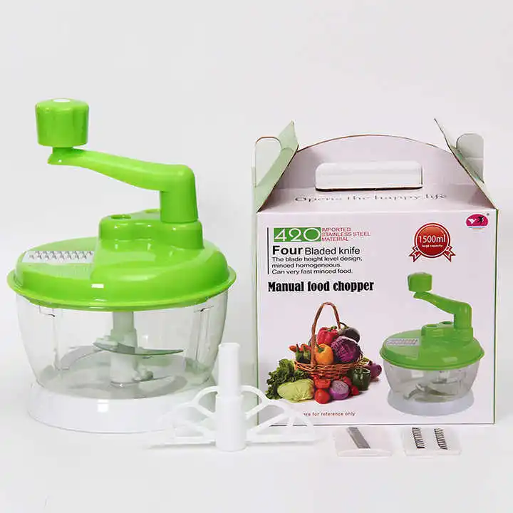 New material function Vegetable cutter shredder Kitchen manual mincer Household mincer stirring vegetables