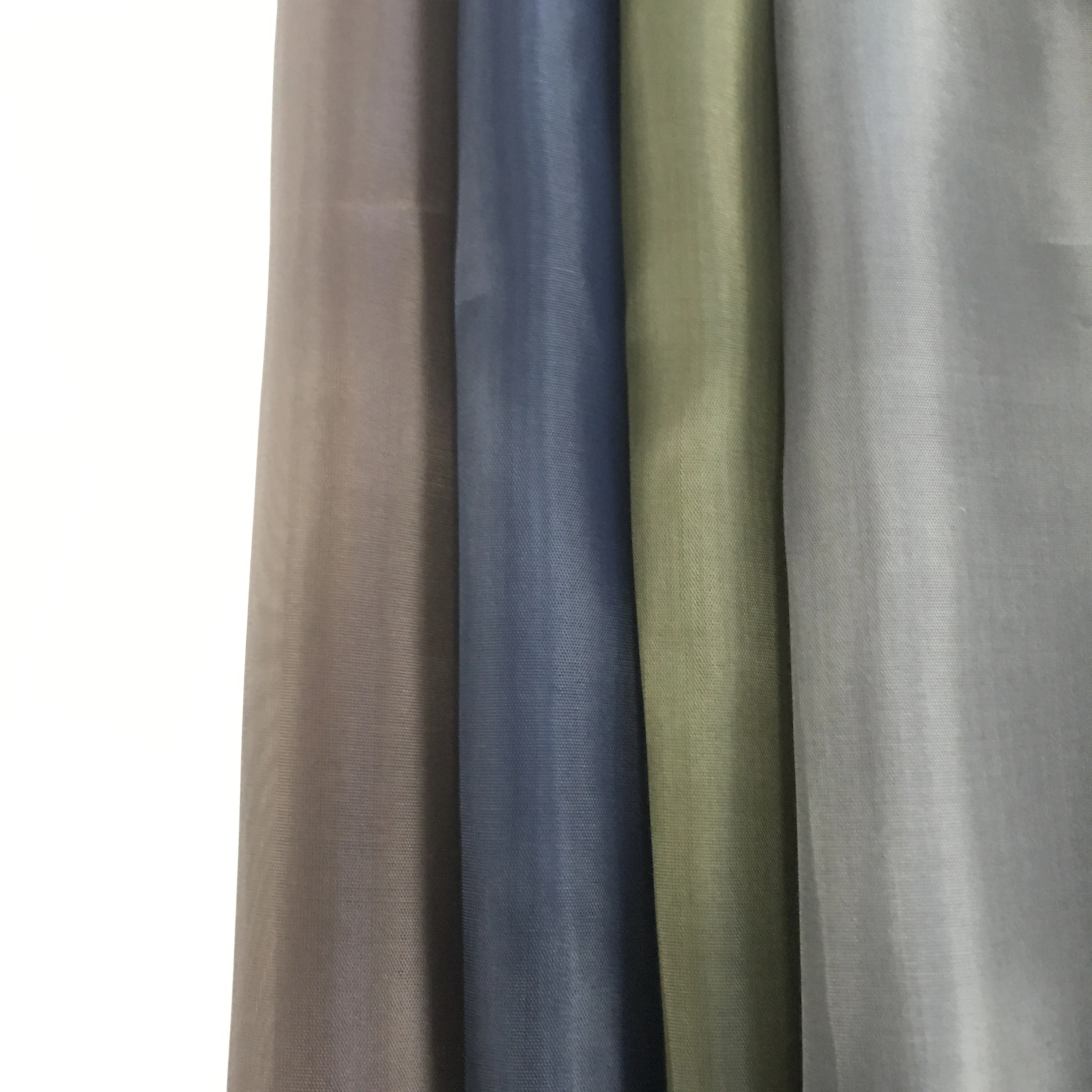 Wholesale 170T polyester taffeta lining fabrics interlining fabric black color 6kg