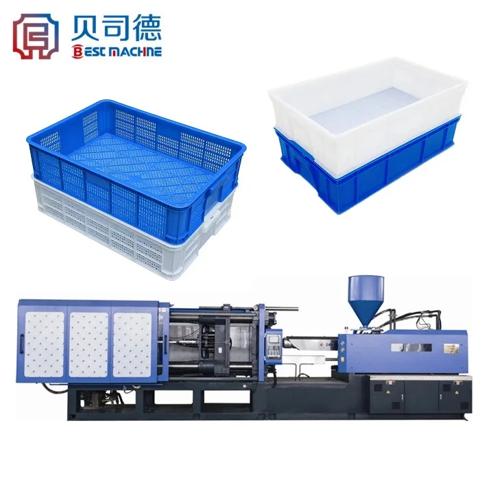 Best Machine Full Automatic Plastic Crate Injection Molding Machine Turnover Basket Machine