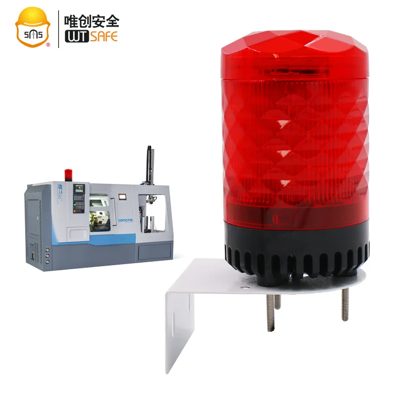 Siren Light Siren Alarm Factory Direct Supply Led Blue No Voice Warning Light Strobe Light