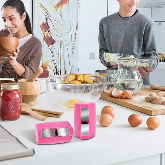 2025 New Custom wholesale Durable Egg Shell Opener Portable Egg Breaking Tool Kitchen