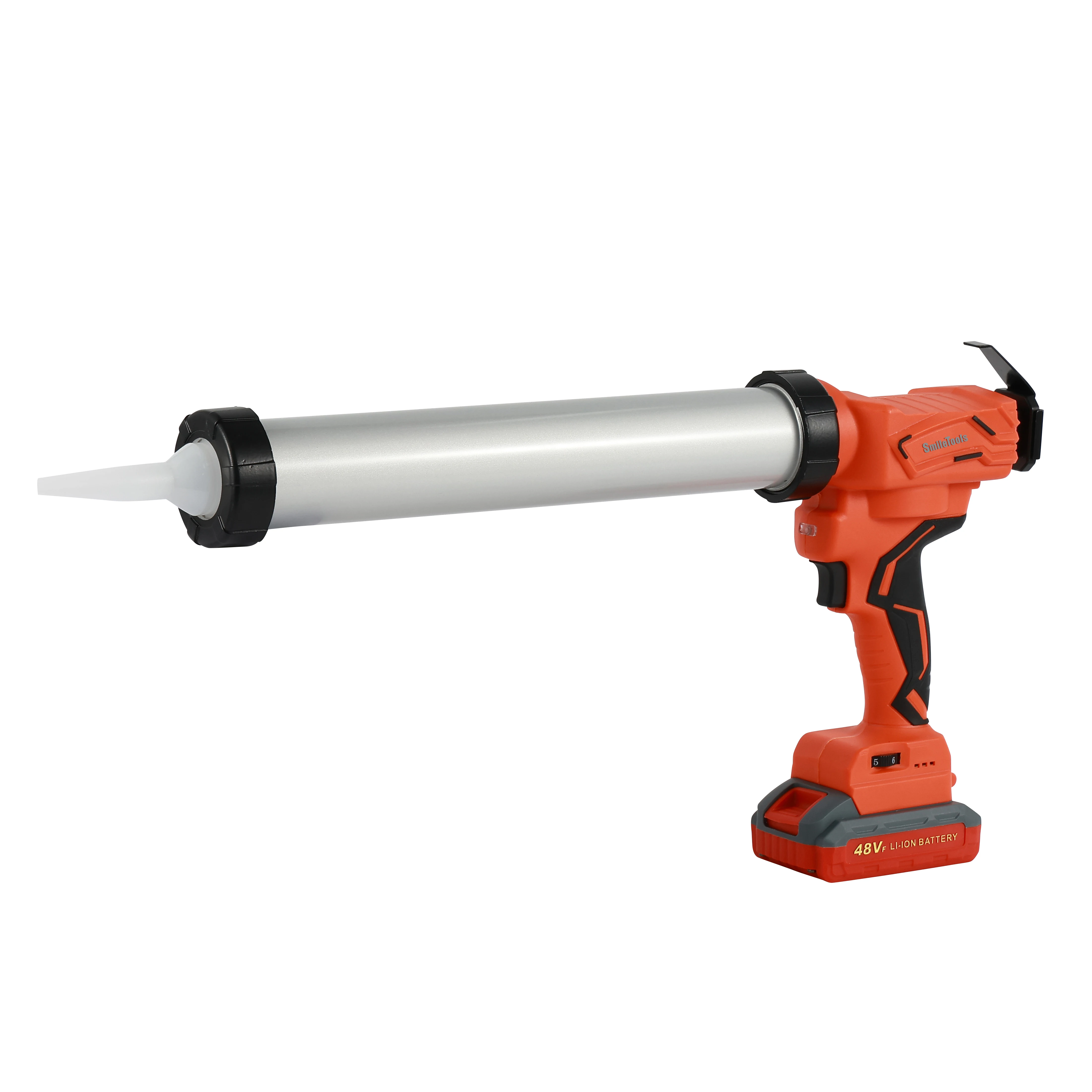 21V Glass Glue Gun Wireless Tool DIY Cordless Adhesive Handheld Electric Caulk Gun Sealant Gun for Door Balcony Window