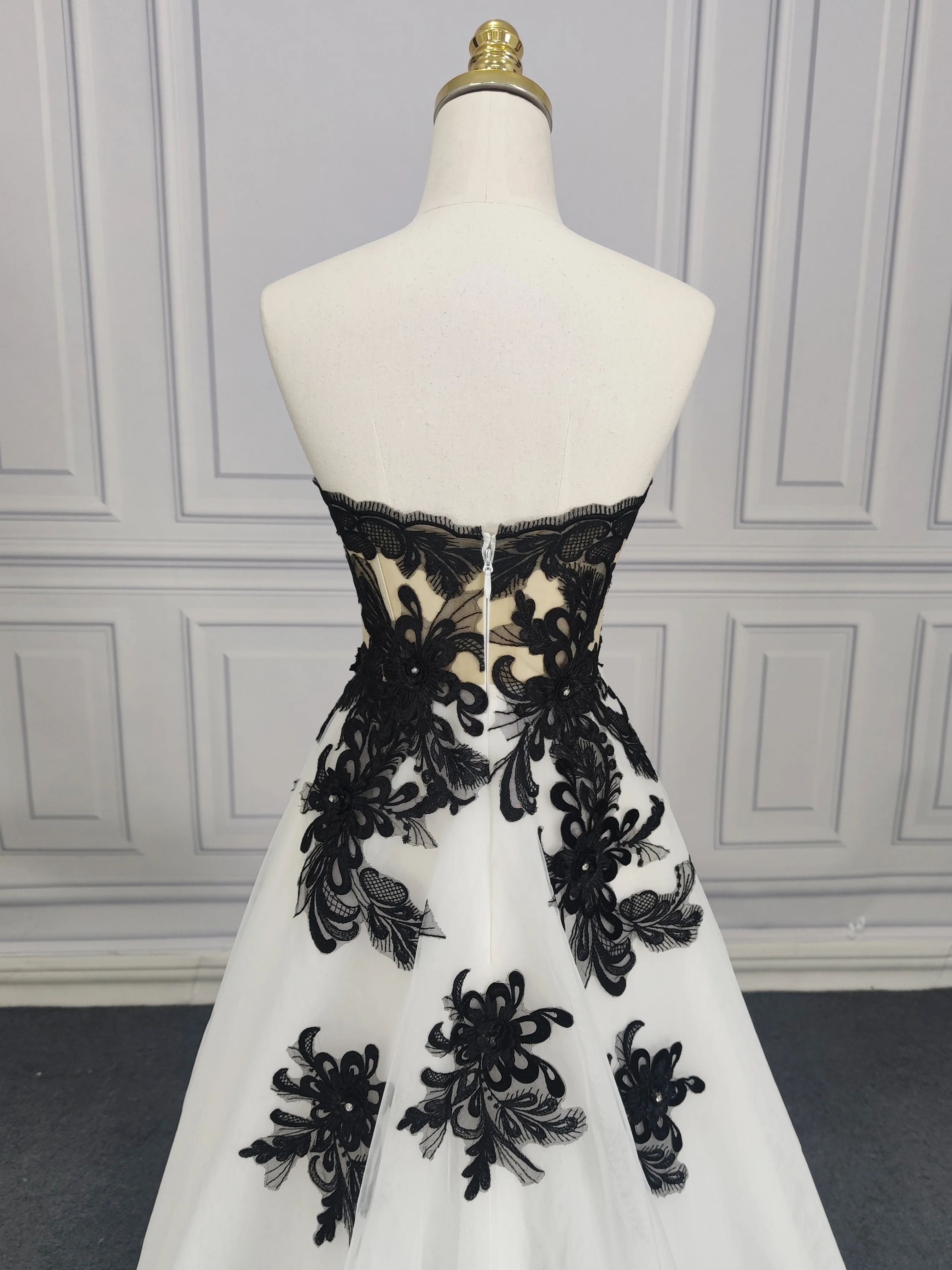 A line sweetheart strapless bridal dress for women wedding party new 2023