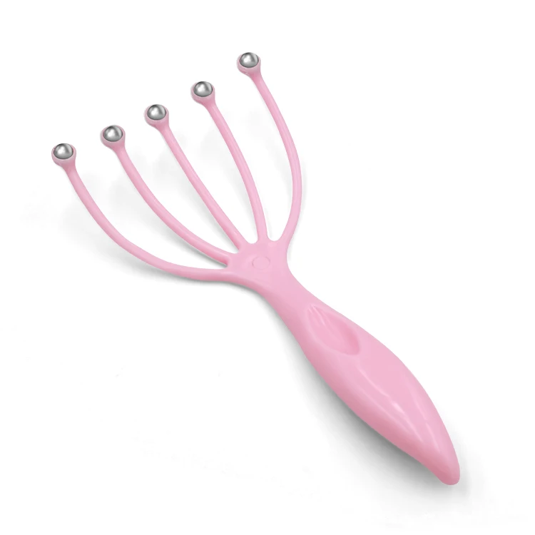 Hot seller Scalp massager Steel Ball head Massage Relaxation Five Finger Massager for head