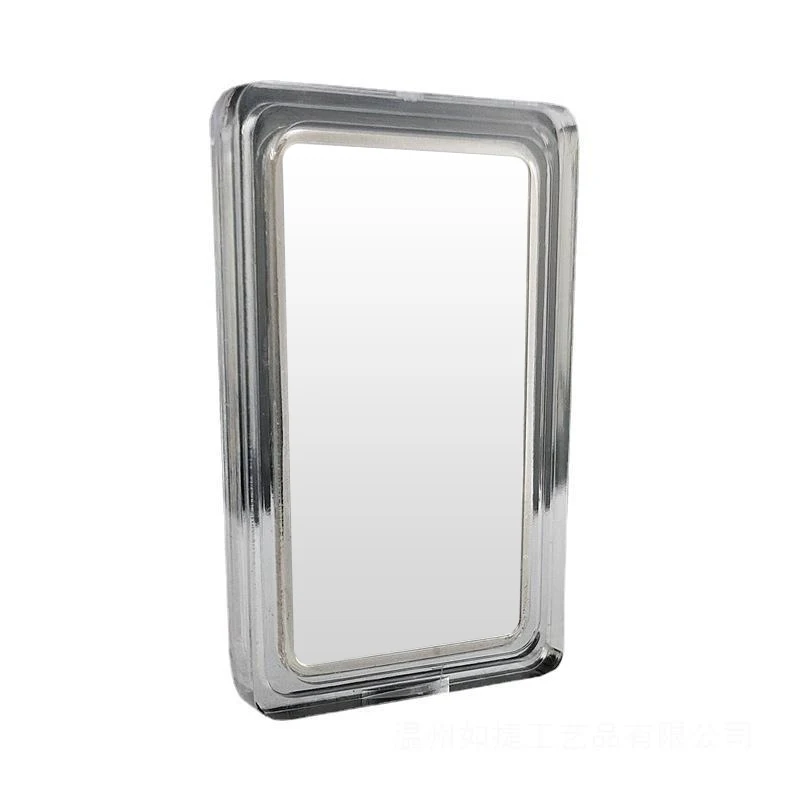 Wholesale High Quality Zinc Alloy Electroplate 999 Pure Metal Silver Bar Square Souvenir Coin