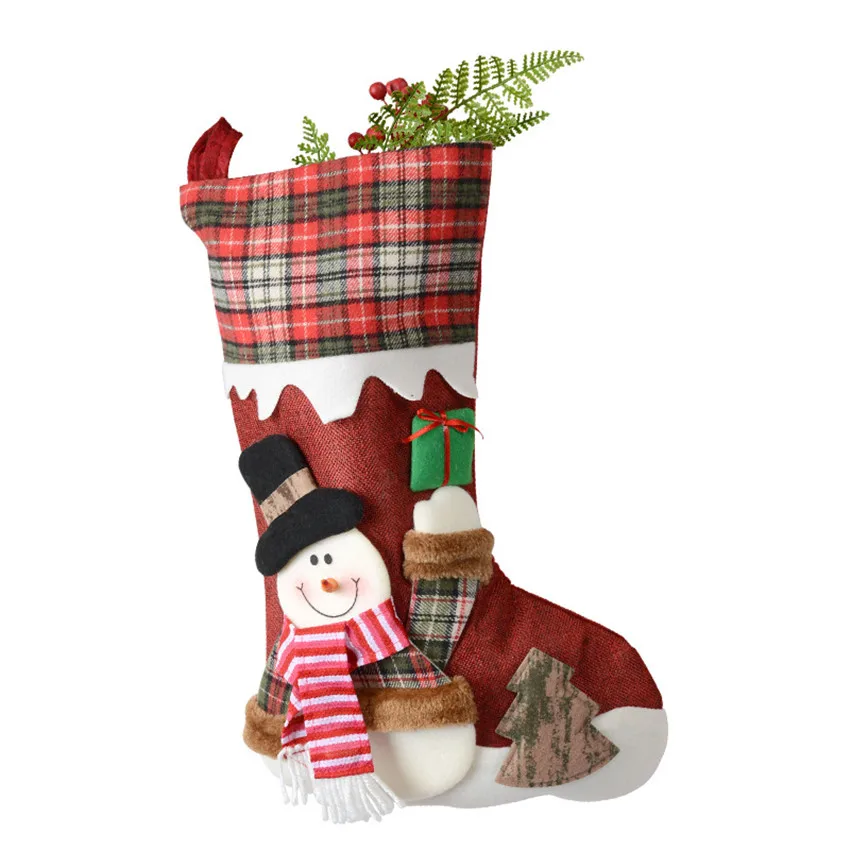 Christmas Decorations Christmas Stocking Candy Gift Bag Christmas