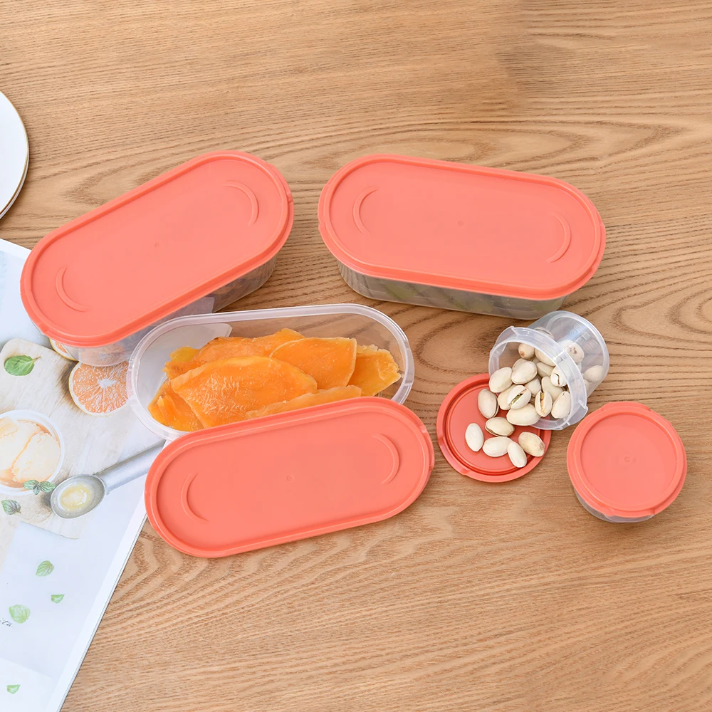 Пластиковый контейнер для пищевых продуктов с крышкой