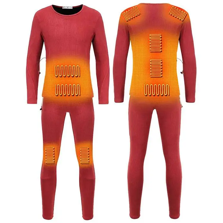 
100% polyester fiber on the outside 95% polyester fiber and 5% spandex on the inside Heating Underwear for Winter 