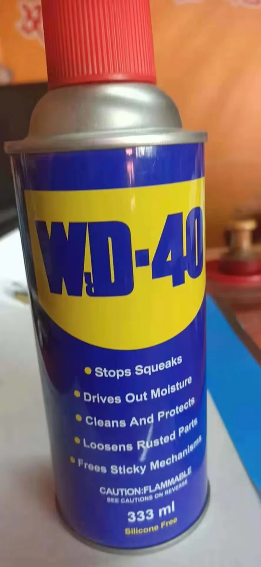 WD40 бутылка спрей для удаления ржавчины