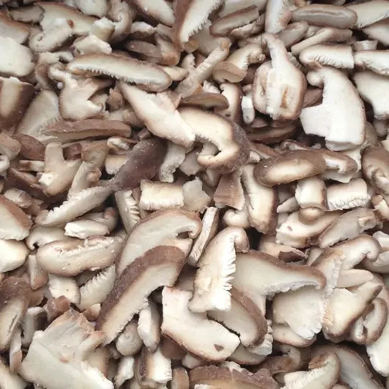 factory direct price organic No additions haccp Approved IQF bulk fresh vegetable Frozen Shiitake slice Frozen mushroom slices
