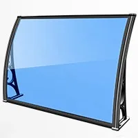 polycarbonate sheet window awning door canopy DIY kit awning PC canopy