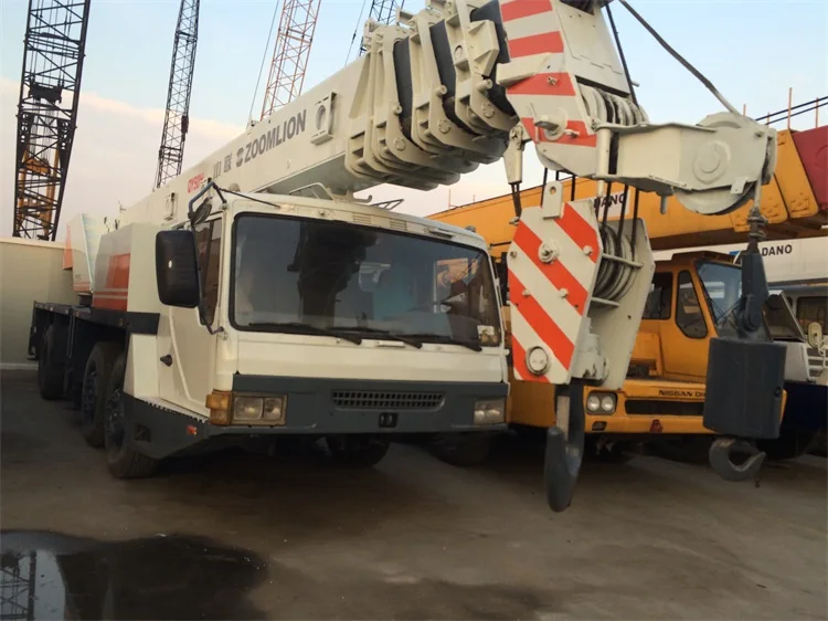 Low price zoomion QY50H mobile truck crane second hand zoomlion 50ton crane used crane truck for building