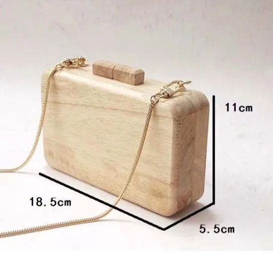 Прямые поставки с завода, деревянный клатч 18*11,5 см, сумка-клатч