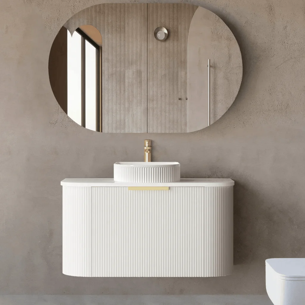 Customized Style bathroom supplier wall Mounted style cabinet mirror cheap bathroom vanity Modern Design