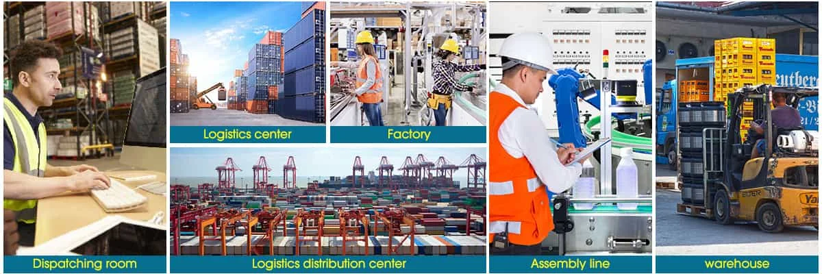 Long up to 5 km distance Wireless Smart Alphanumeric Coaster Pager System for Manufacturing & Warehouses Retekess TD166