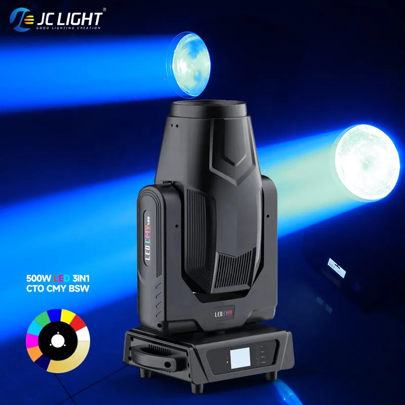 Оптовая Продажа с фабрики высокая мощность Dmx 3 в 1 Cmy Cto Bsw движущаяся головка 18R 500w 600w Sharpy луч движущийся свет