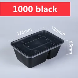 Plastic packing set disposable food container for takeaway storage