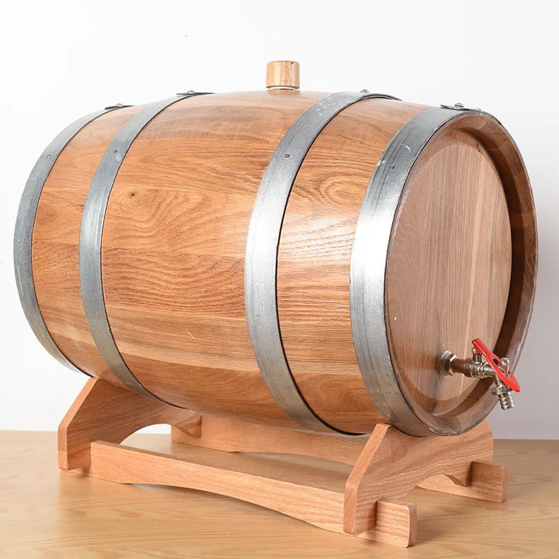 New Year New Style 50L Oak Wood Wine Barrels For Sales