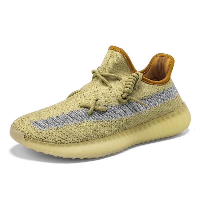 Оригинальный логотип бренда Yeezy светоотражающая полоска блестящие Boosts 350 V2 с фирменной коробкой для лого обуви мужские кроссовки