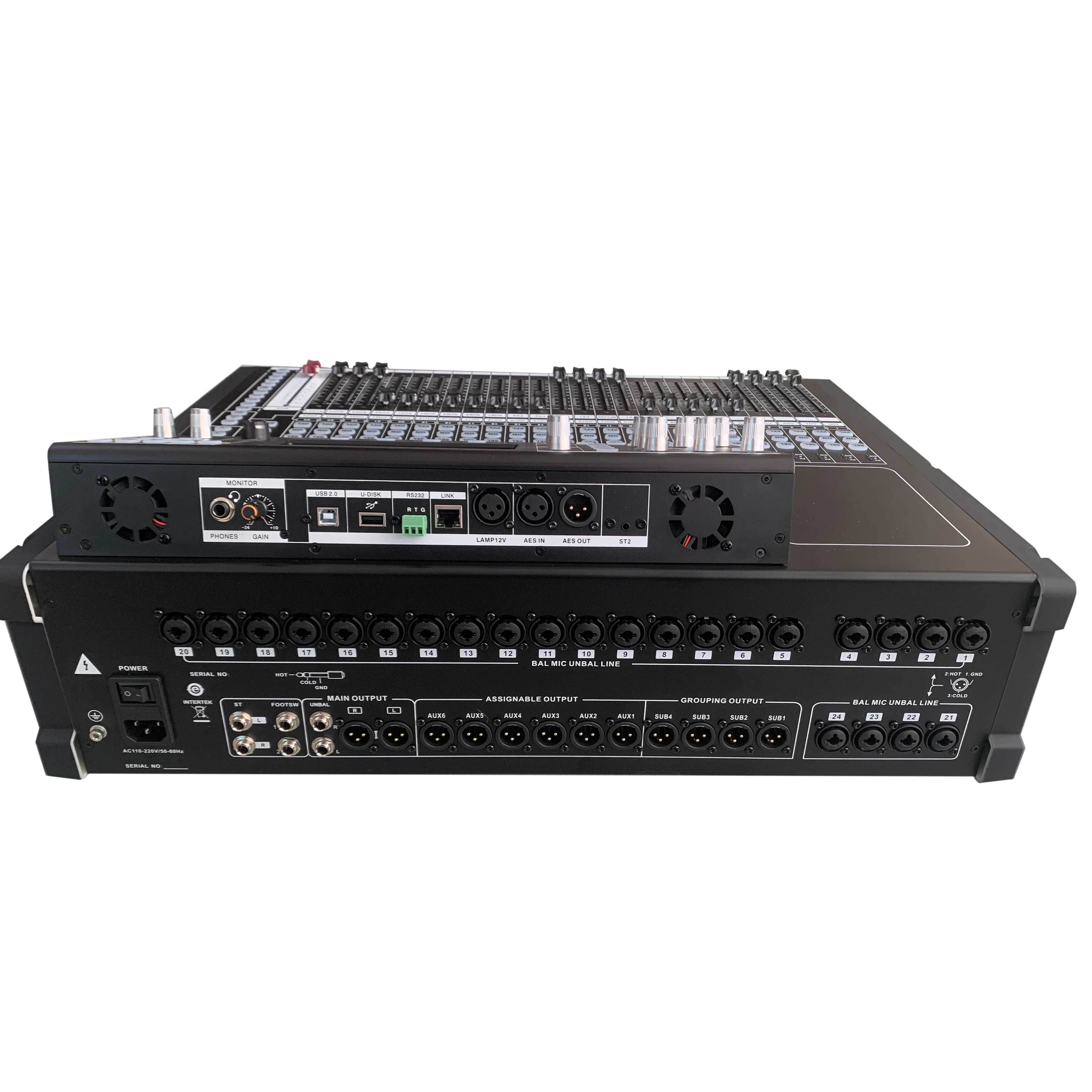professional audio Sound Equipment/Amplifiers/Speaker  Digital Mixer 24 Channel Professional Audio Dj Console T24 Digital Mixer
