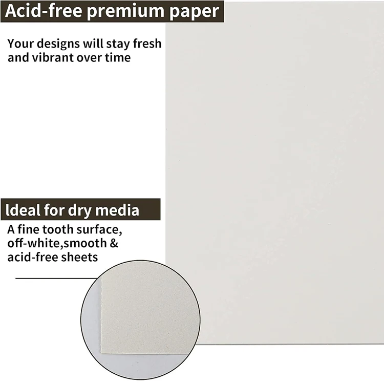 Custom Bound Sketch Pad Can be torn off Drawing Notebook High Quality 100 Pages A4 Sketchbook