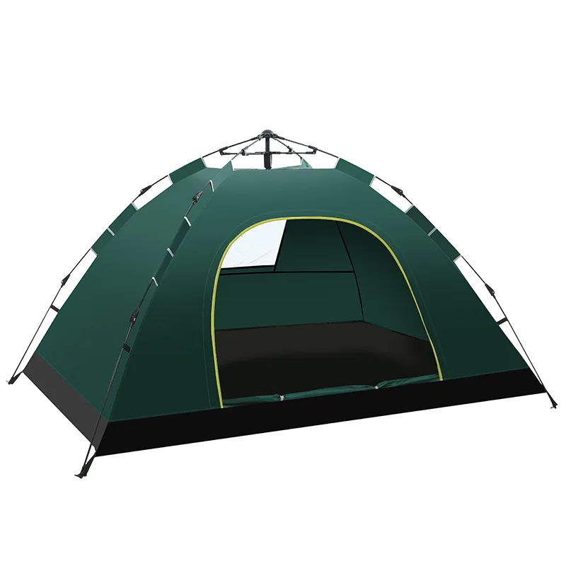Outdoor 2-3 Person Full Automatic Quick Open Sun-Proof Camping Tent