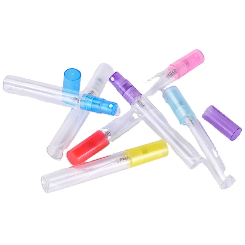 10ml Refillable empty spray atomizer glass  perfume pen shape sprayer bottle