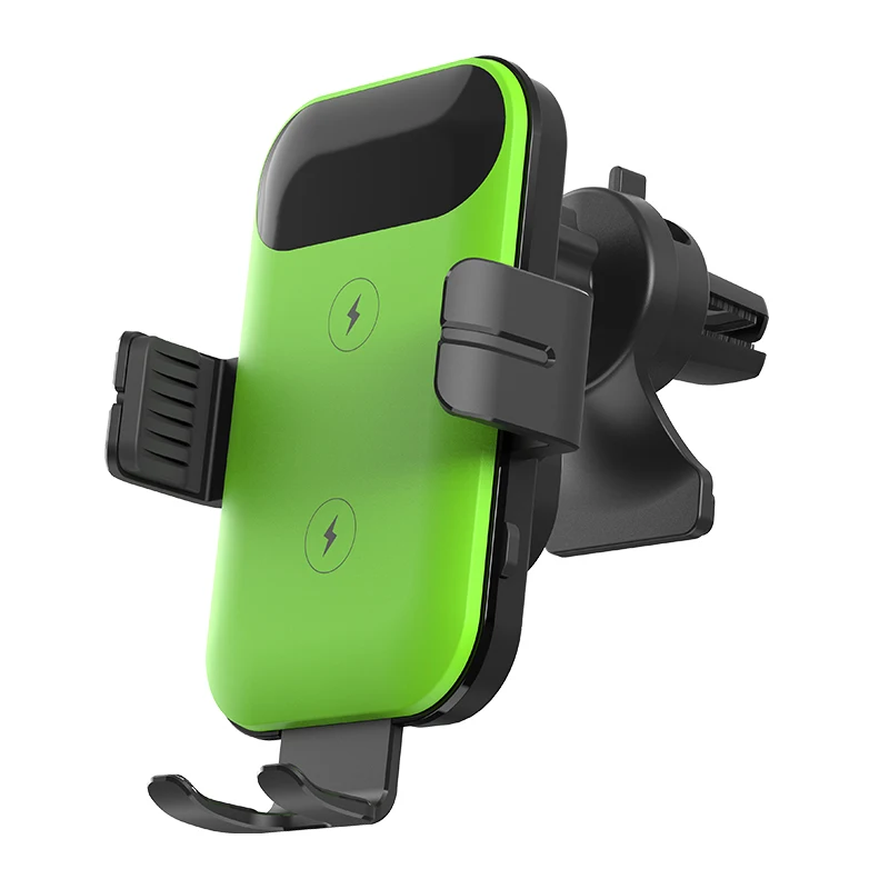 Trending Products 360 Adjustable Air Vent Dual Coil Wireless Charging Car Mount for Samsung Galaxy Z Flip 3