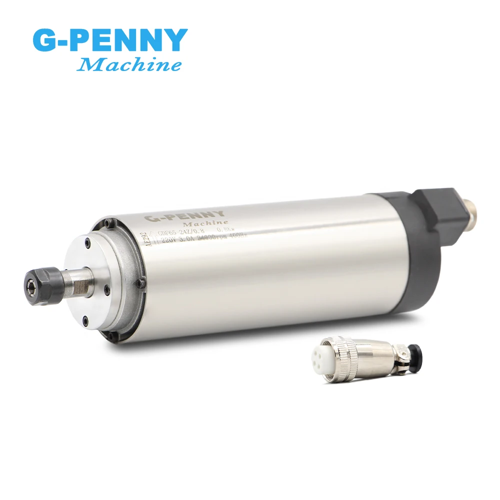 G-Penny 0.8kw ER11 Air Cooled Spindle Motor 800w DIY spindle for engraving milling grind Air Cooling 4 bearings