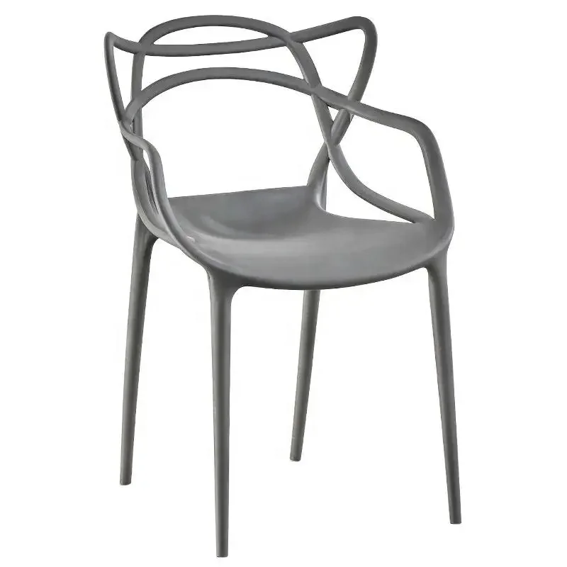 white plastic stackable chairs for dining room in colorful comfortable design chair