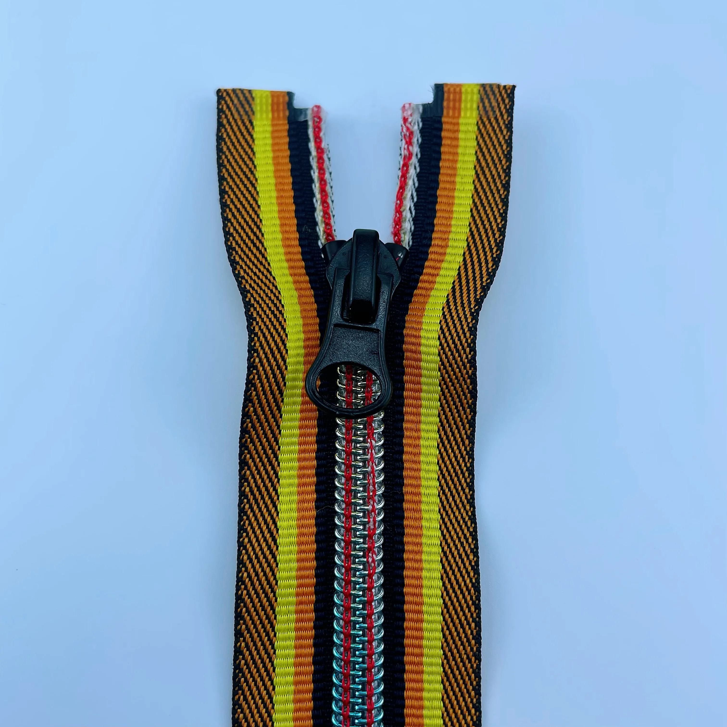 NO.5 Nylon Rainbow teeth Bag shoes Zipper Pulls puller slider tailoring materials big zipper pulls custom logo
