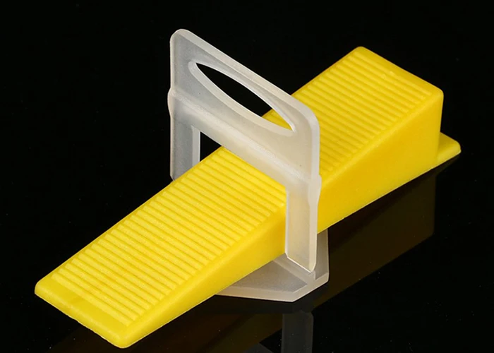One-step high-quality tile leveler system for wall and floor tile leveling clips