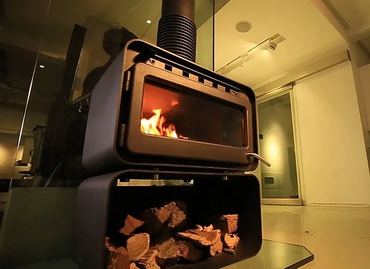 Indoor Wood Burning Stove Cute 1200