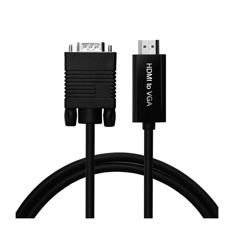 RTFLY HDMI TO VGA Converter CABLE male to male supporting 3D 1080p 60Hz 1m 2m 3m