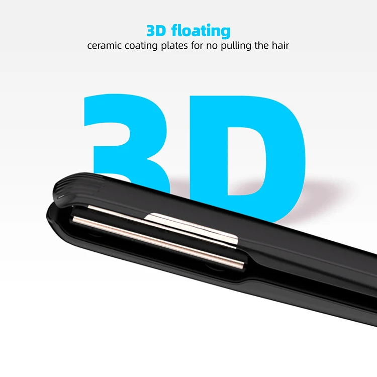 OEM Ionic Hair Straightener planchas de cabello Professional Hair Straightener 450F Titanium Flat Iron