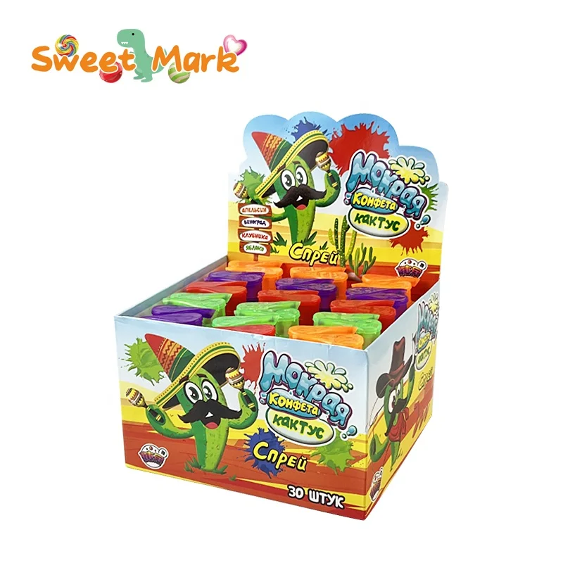 Fun Bottle spray candy halal candy sour fruit liquid spray candy