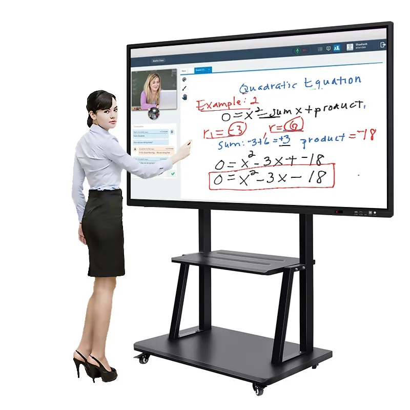 
Heymi android system portable smart board interactive whiteboard 
