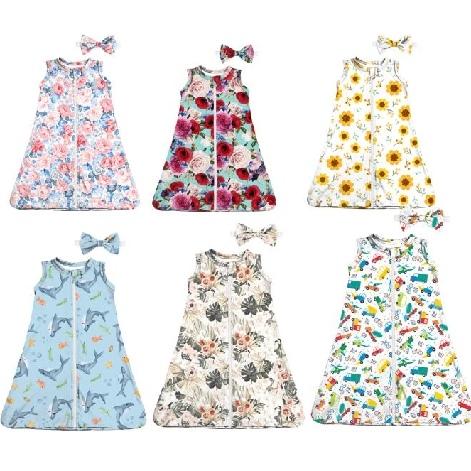 custom pattern prints  abstract rainbow clouds stars bamboo fiber/fluffy Newborn Baby Sleeping bags