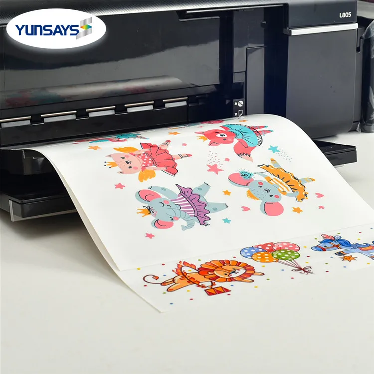 Waterproof Label Inkjet Stickers Vinyl Printing label Paper Transparent Printable Clear Self-adhesive A4 Size sticker