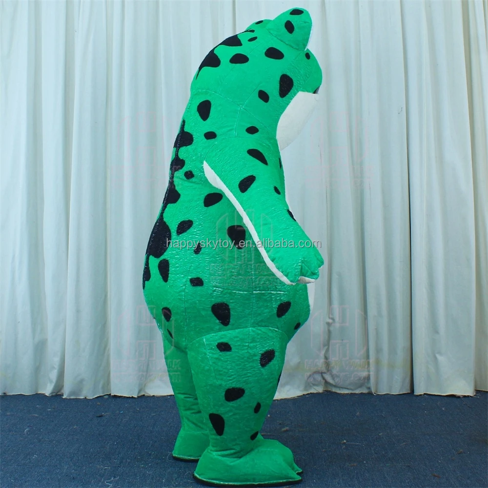 Tiktok Famous Popular Character Frog Inflatable Frog Mascot Costume for Marketing