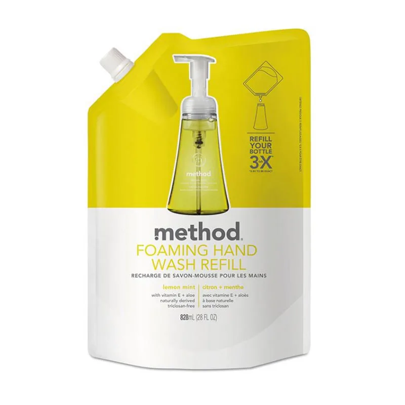 Custom Printing Plastic Spout Pouch for Liquid Soap Packaging