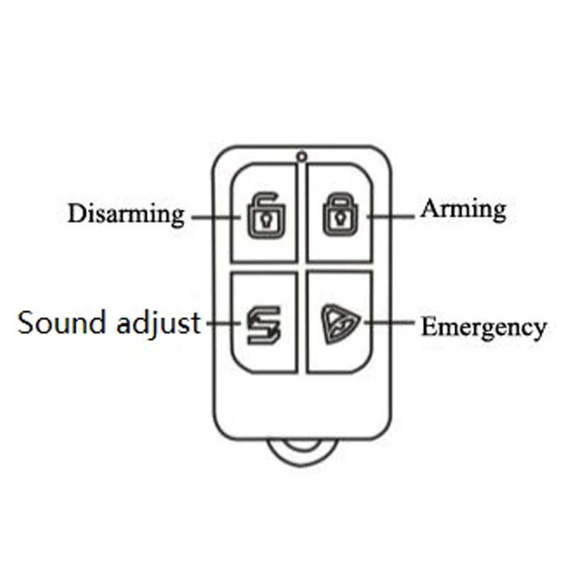 Home Alarm Security System Burglar System for Home Security with Wireless Siren Remote Control Door Alarm Sensor
