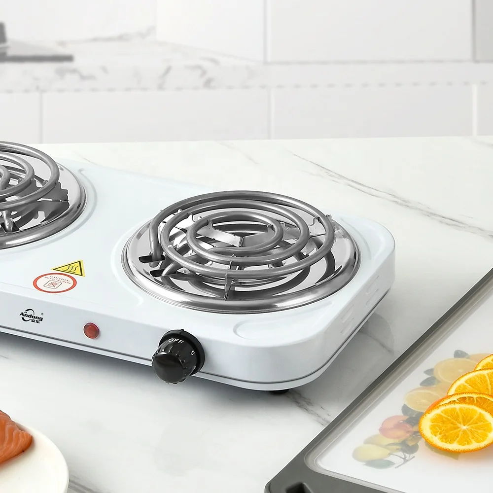 Портативная мощная чугунная электрическая горячая плита Andong 2 для приготовления пищи