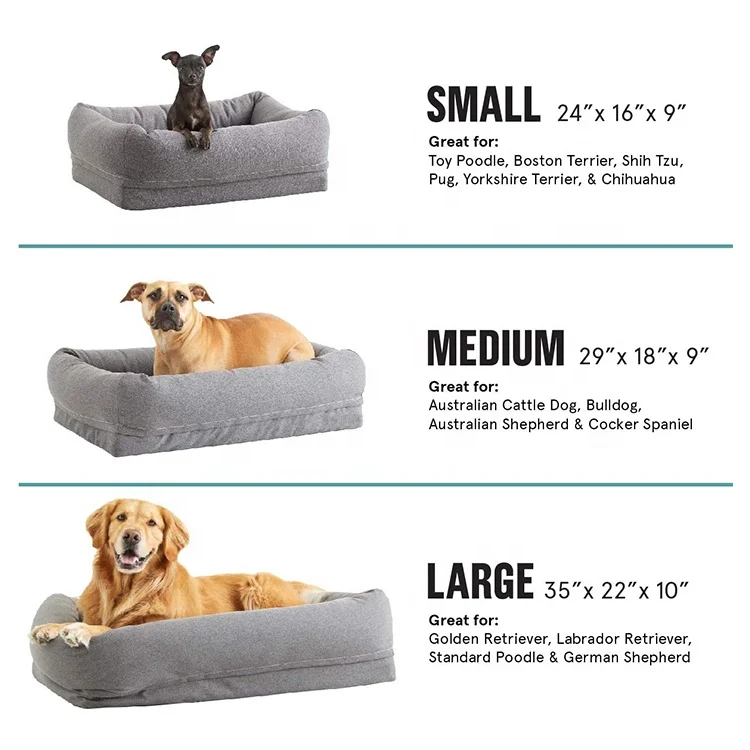 Best Seller All Weather Square faux leather dog sofa