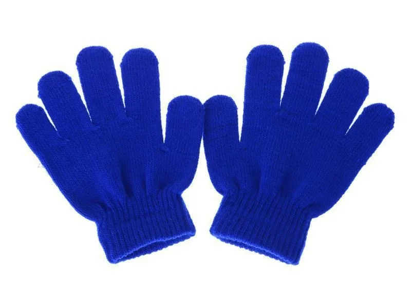 Cheap Soft Winter Warm Stretchy Magic Acrylic Glove Knitted Mittens for Kids