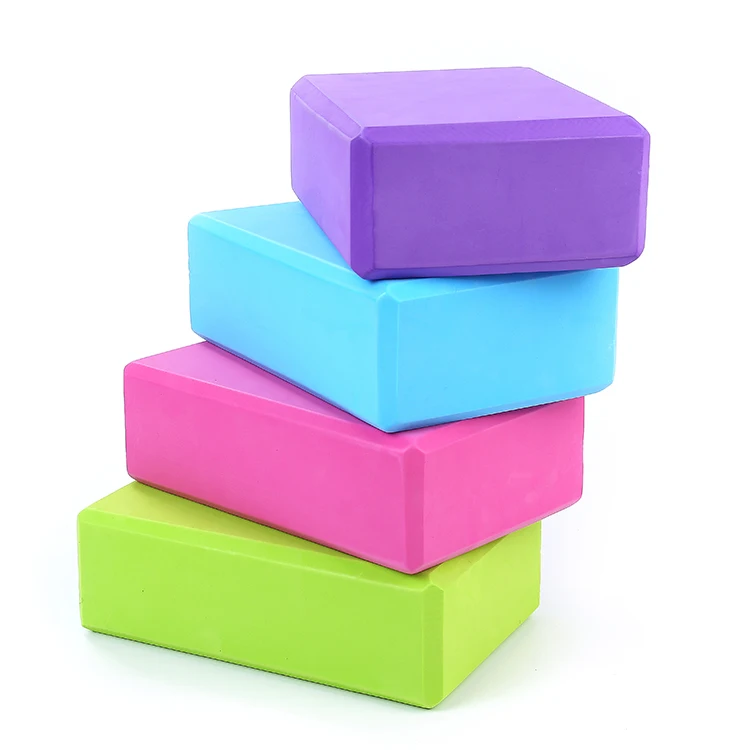 
High density gymnastic posture adjustable foam custom yoga block yoga bricks amazon yoga blocks for sale 